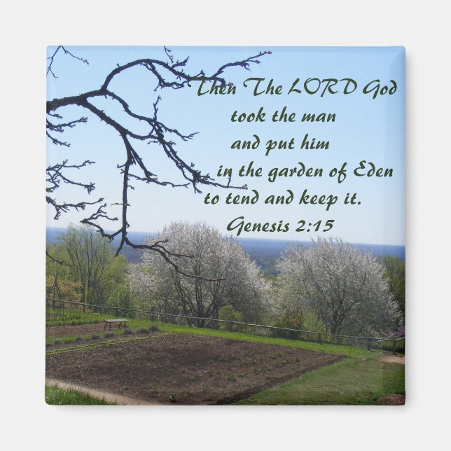 In the Garden Magnet (Front)