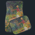 In the Garden, Monet Car Mat<br><div class="desc">Oscar-Claude Monet (14 November 1840 – 5 December 1926) was a French painter, a founder of French Impressionist painting and the most consistent and prolific practitioner of the movement's philosophy of expressing one's perceptions before nature, especially as applied to plein air landscape painting. The term ""Impressionism"" is derived from the...</div>