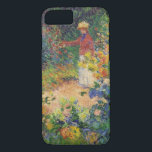In the Garden, Monet iPhone 8/7 Case<br><div class="desc">Oscar-Claude Monet (14 November 1840 – 5 December 1926) was a French painter, a founder of French Impressionist painting and the most consistent and prolific practitioner of the movement's philosophy of expressing one's perceptions before nature, especially as applied to plein air landscape painting. The term ""Impressionism"" is derived from the...</div>