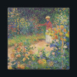 In the Garden, Monet Magnet<br><div class="desc">Oscar-Claude Monet (14 November 1840 – 5 December 1926) was a French painter, a founder of French Impressionist painting and the most consistent and prolific practitioner of the movement's philosophy of expressing one's perceptions before nature, especially as applied to plein air landscape painting. The term ""Impressionism"" is derived from the...</div>