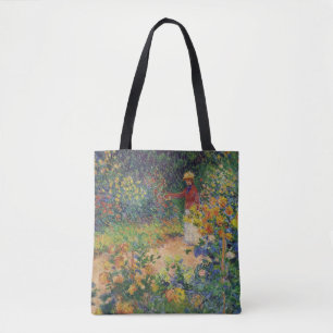 In the Garden, Monet Tote Bag