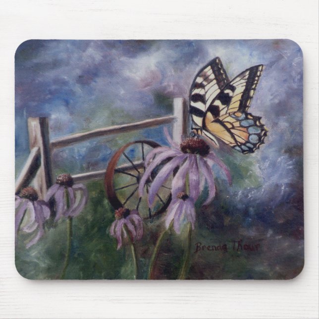 In The Garden Mouse Pad (Front)