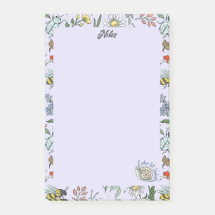 In the Garden Notepad