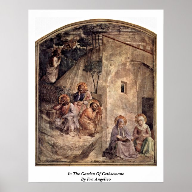 In The Garden Of Gethsemane By Fra Angelico Poster (Front)