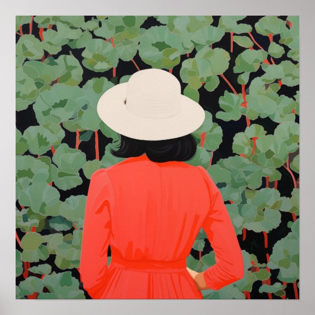 In the Garden Poster (Front)