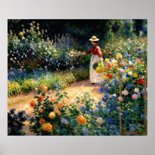 In the Garden Poster