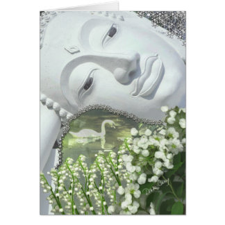 In the Garden - Quan Yin & Flowers