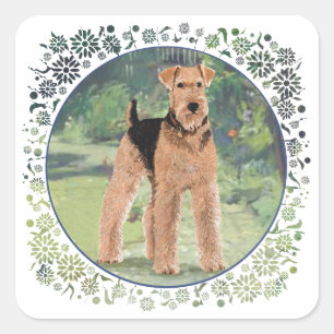 In the Garden Square Sticker