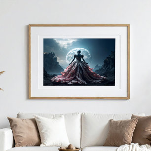 In the glow of the moon poster