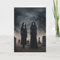 In the Graveyard at Midnight Halloween