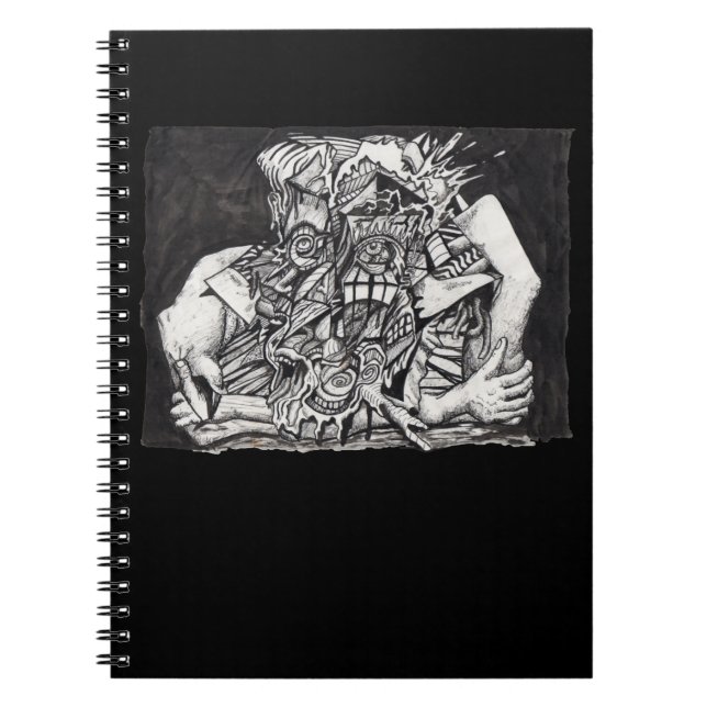 In the Grip, by Brian Benson Notebook (Front)