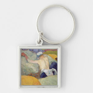 In the Heat, or The Pigs, 1888 Key Ring