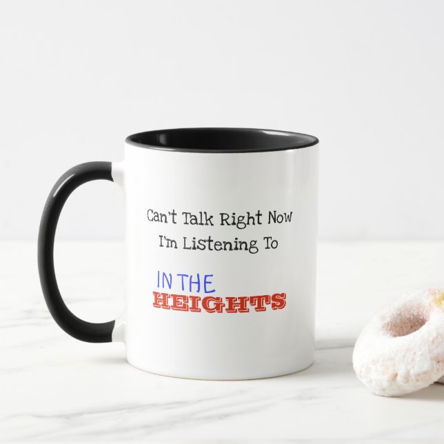 In The Heights Mug (With Donut)