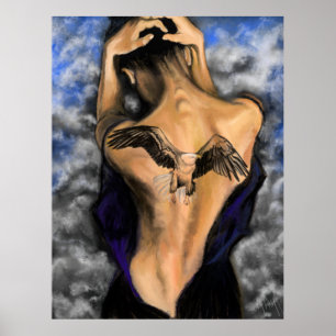 In The Heights - Woman - Poster - Painting Art