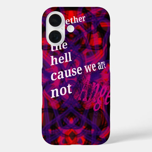 In the hell  Case-Mate iPhone case (Back)