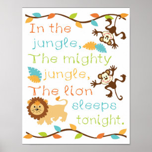 In The Jungle Poster