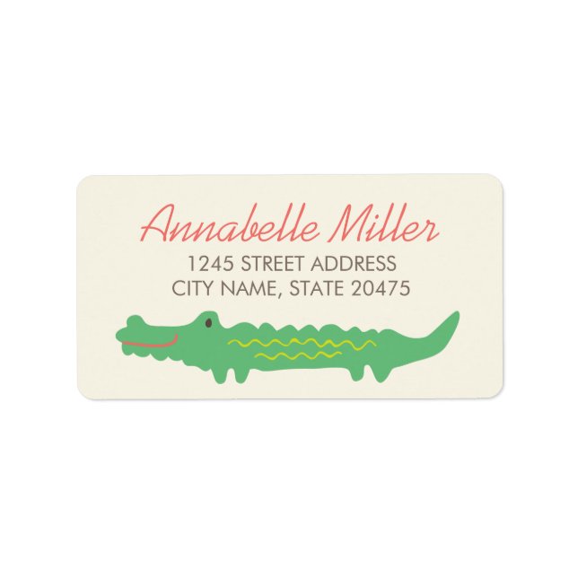 In the Jungle Return Address Labels (Front)