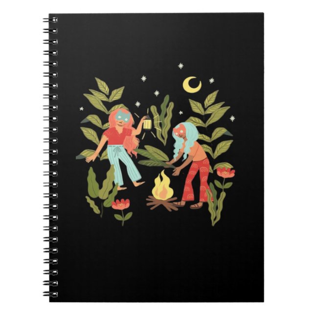 In The Jungle Whimsigoth Notebook (Front)