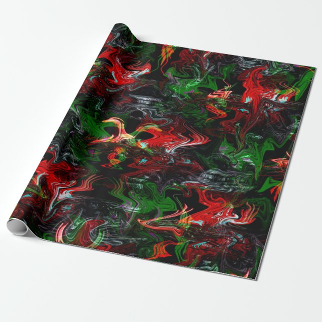 In the Koi pond... Wrapping Paper (Unrolled)