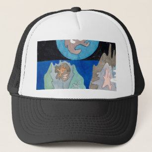 In the land of precious stones by paul klee trucker hat