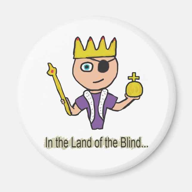In The Land Of The Blind Magnet (Front)