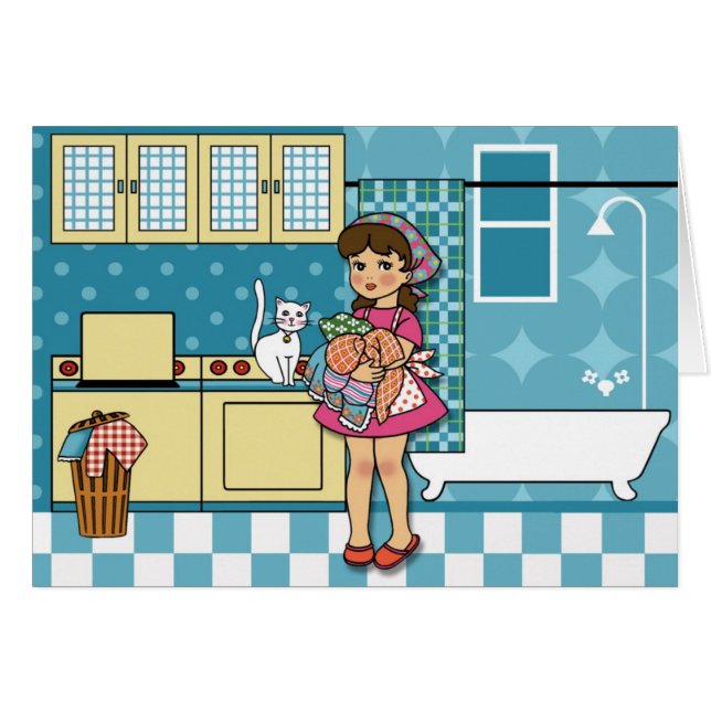 In the Laundry Room (Front Horizontal)