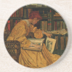 In the Library Coaster