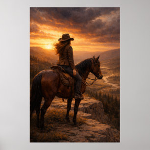 In the Light Horse Art Poster