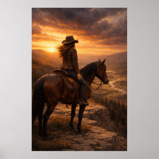 In the Light | Horse Art | Poster