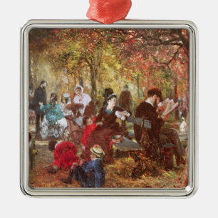 In The Luxembourg Gardens Metal Tree Decoration