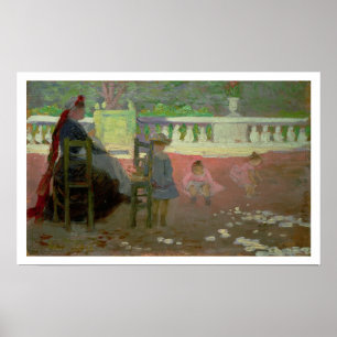 In the Luxembourg Gardens Poster