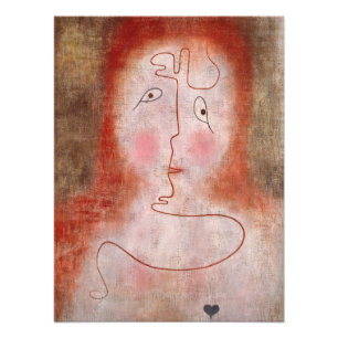 In the Magic Mirror by Paul Klee Photo Print