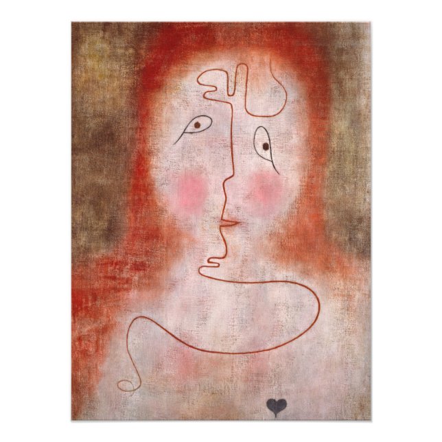 In the Magic Mirror by Paul Klee Photo Print (Front)