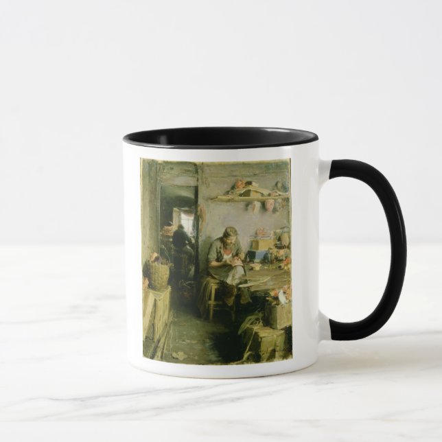 In the Mask Studio, 1897 Mug (Right)