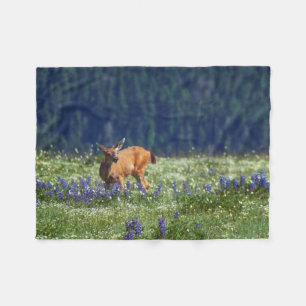 In the Meadow Fleece Blanket