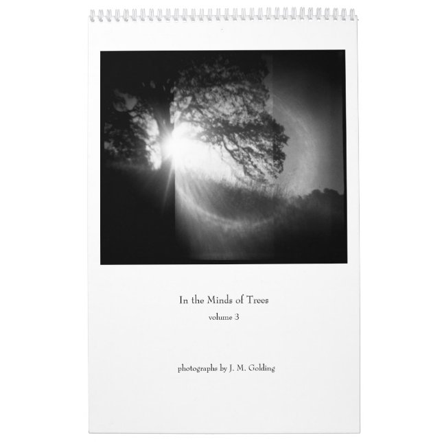 In the Minds of Trees, volume 3 Calendar (Cover)