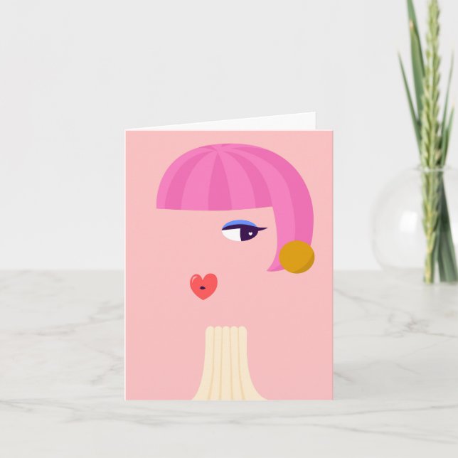 In the Mirror Card (Front)