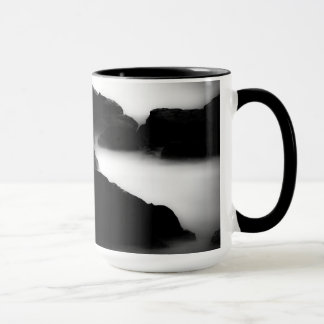 In The Mist coffee cup Oregon Coast Brookings