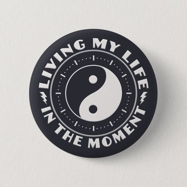 IN THE MOMENT custom buttons (Front)