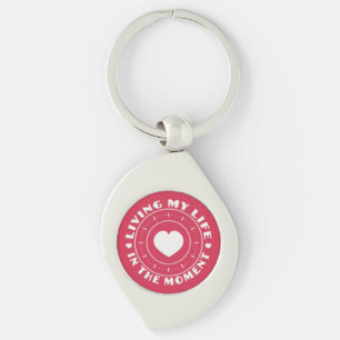 IN THE MOMENT custom key chain