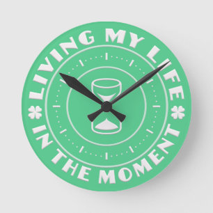 IN THE MOMENT custom wall clocks