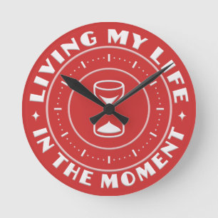 IN THE MOMENT custom wall clocks