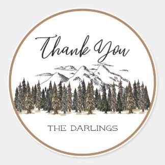 In the Mountains Favour Sticker