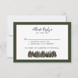 In the Mountains Reply Card