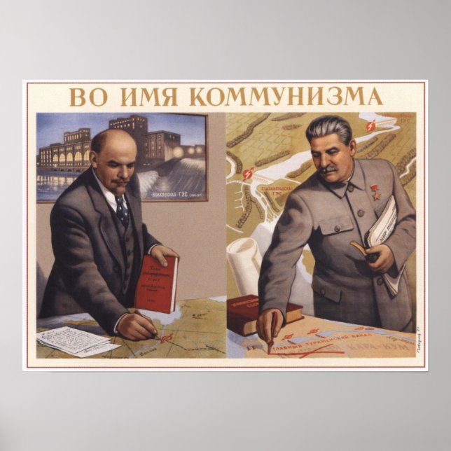 In the Name of Communism Poster (Front)
