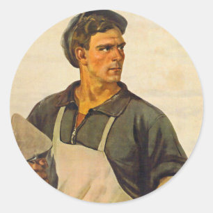 In the Name of Peace Classic Round Sticker