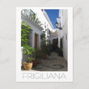 In the Narrow Streets of Frigiliana, Spain Postcard