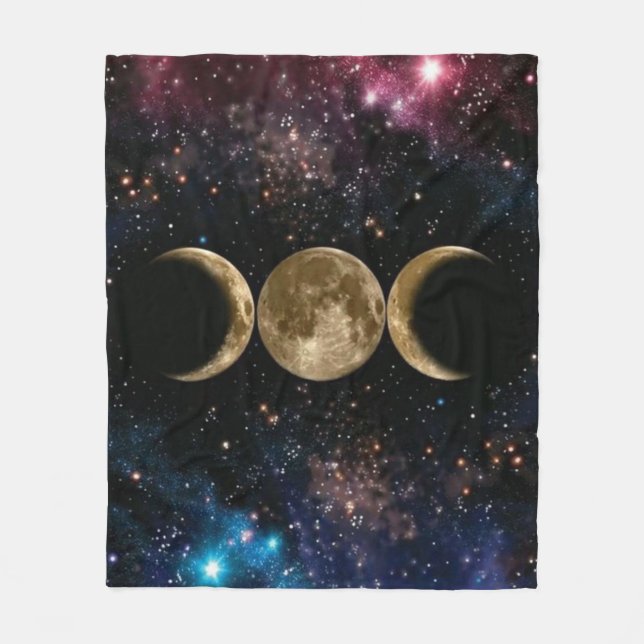In the night fleece blanket (Front)