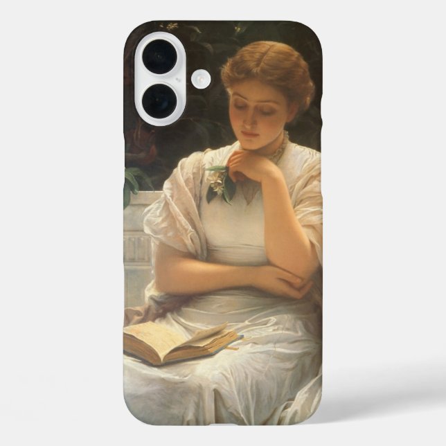 In the Orangery by Charles Edward Perugini Case-Mate iPhone Case (Back)