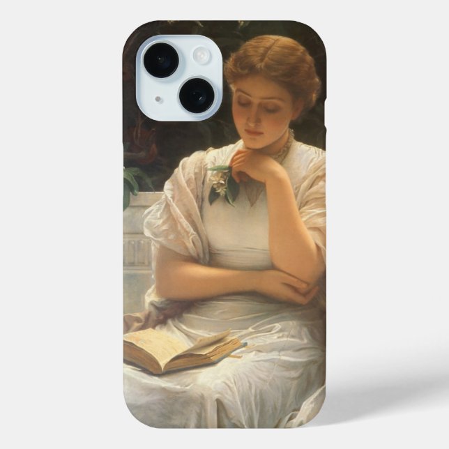 In the Orangery by Charles Edward Perugini Case-Mate iPhone Case (Back)